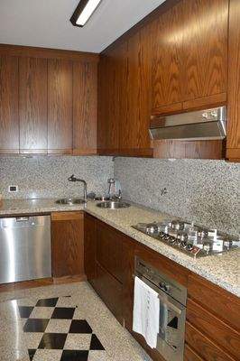 Teil der Einbauküche