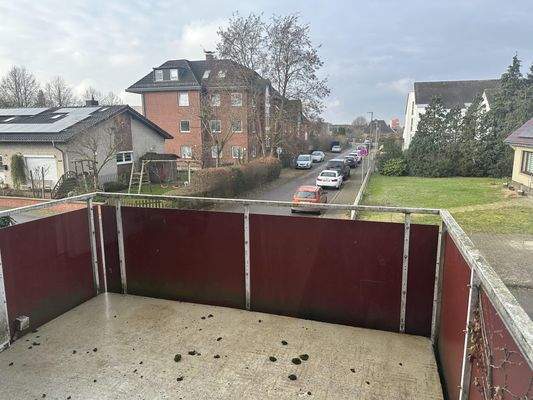 Blick vom Westbalkon