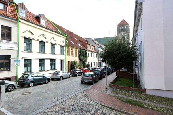 Straßenansicht Nikolaikirche 