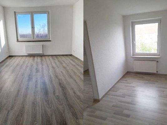 Schlafzimmer und Arbeitszimmer