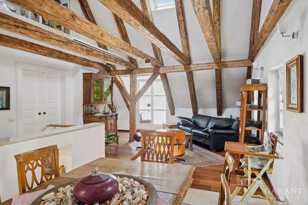 Wohnbereich im Dachgeschoss