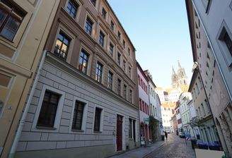 Frontansicht Straße