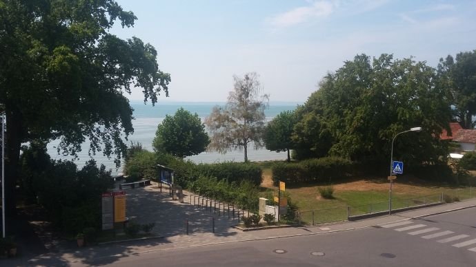 Blick vom Balkon