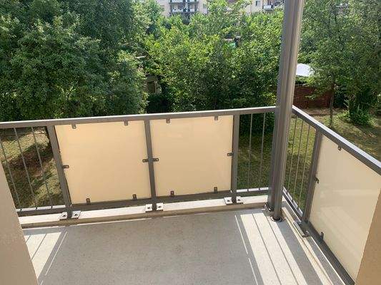 Balkon einer bauähnlichen Wohnung