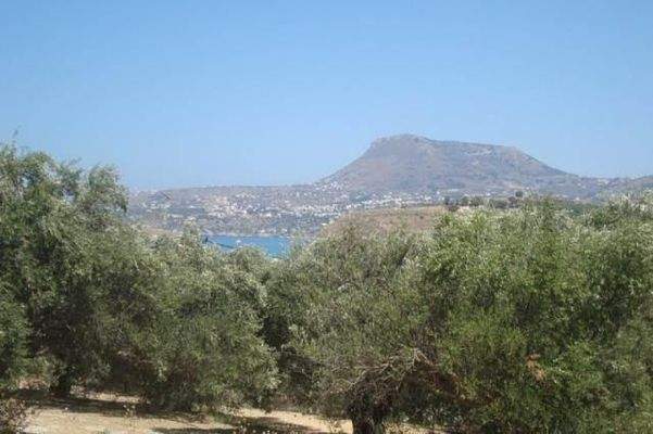 Kreta, Kalyves: Investitionsgrundstück in Armenoi - Kreta mit Meerblick
