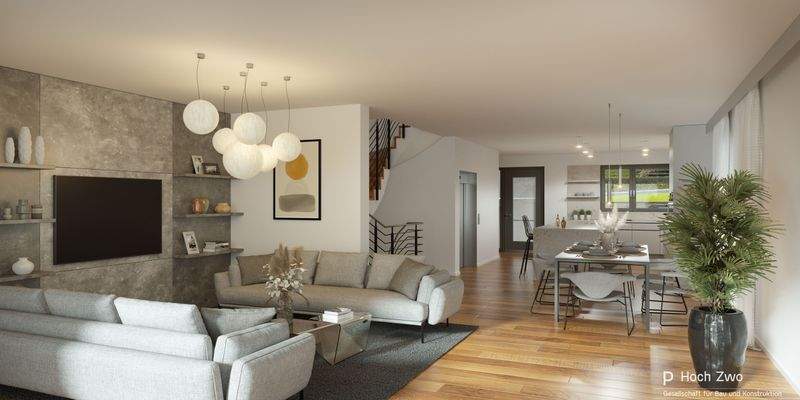 Offener Wohnbereich