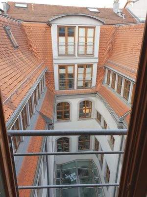 Blick vom Wohnzimmer