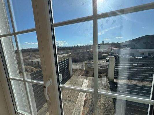 Blick auf die Terrasse