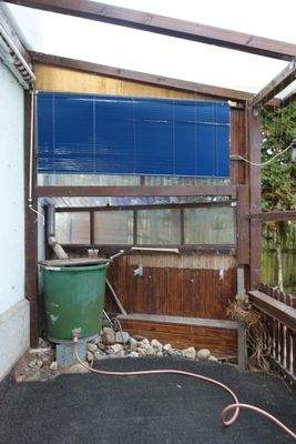 überdachter Sitzplatz