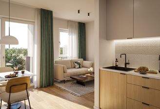 Visualisierung Wohnen, Essen, Kochen