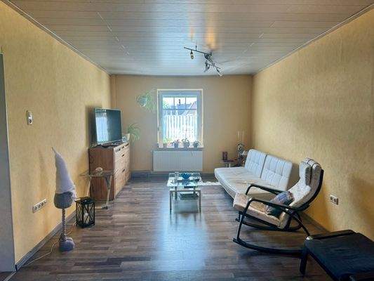 Wohnzimmer mit Ofen