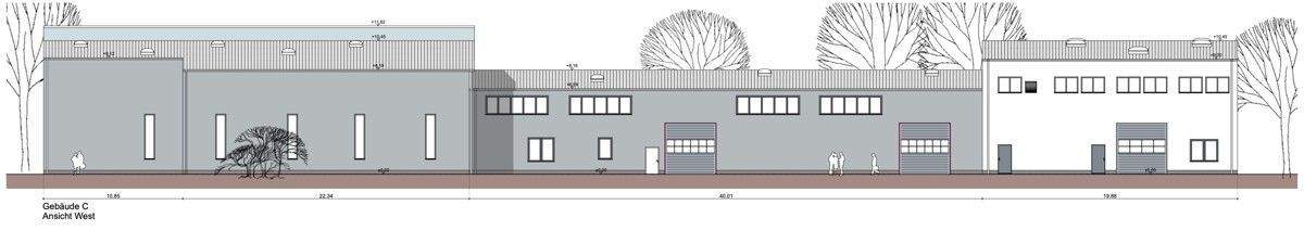 Gebäudeansicht West