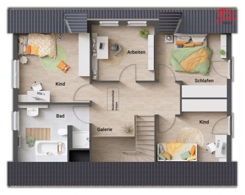 Grundriss OG zusätzl. Zimmer
