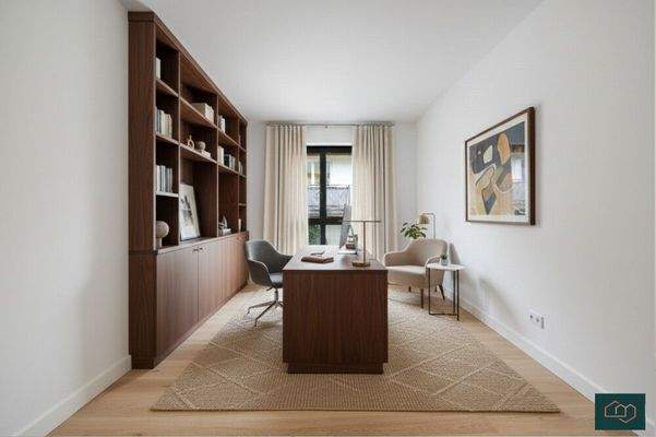  Arbeitszimmer, visualisiert mit KI