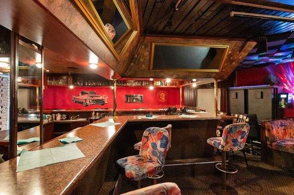 Tresenbereich an der Tanzfläche