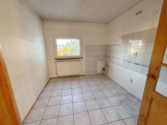 Küche im Leerzustand