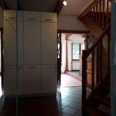 Eingang mit Blick zur Wohnstube