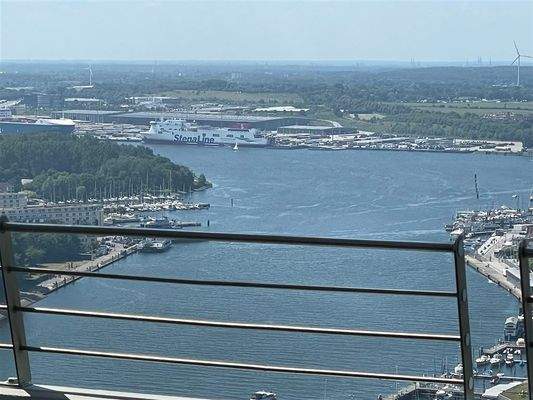 Blick aus dem Schlafzimmer