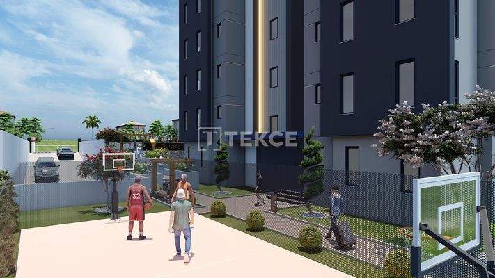 Apartments with Swimming Pool and Underground Parking in Antalya