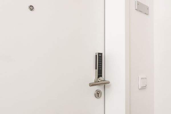 Zugang zur Wohnung mit Code