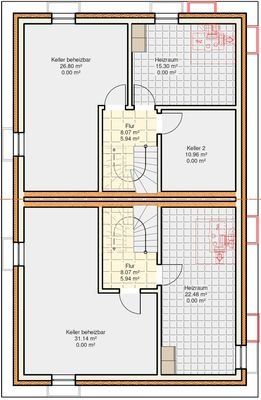 Grundriss Untergeschoss