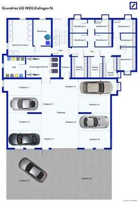 Grundriss UG MFH Eislingen