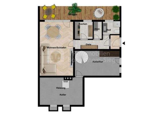 3635 Garten- Kellergeschoss Grundriss