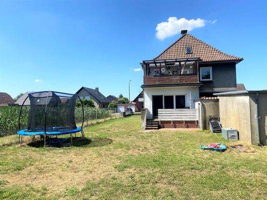 Garten mit Blick af die Terrasse