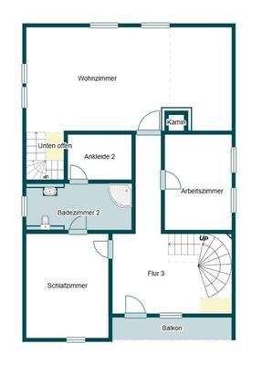 Grundriss Skizze 1.OG