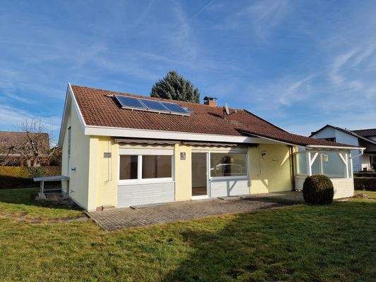 Objekt von Gartenseite