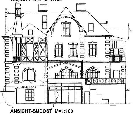 Grafik Gartenansicht