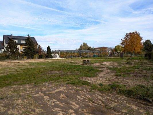 Grundstück Nordansicht