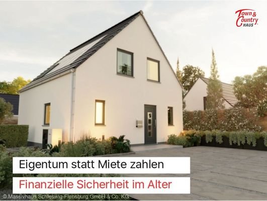 Eigentum statt Miete zahlen