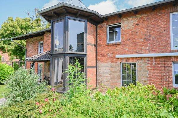 Seitlicher Hofansicht