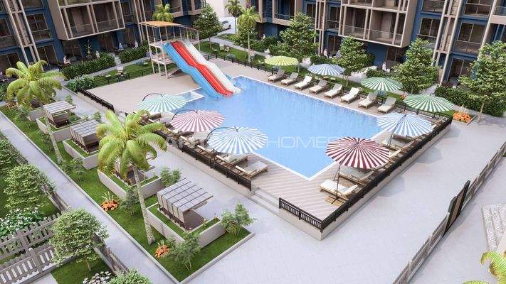 Sea-View Apartments Near the Beach in Mersin