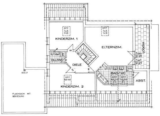 Grundriss Dachgeschoss