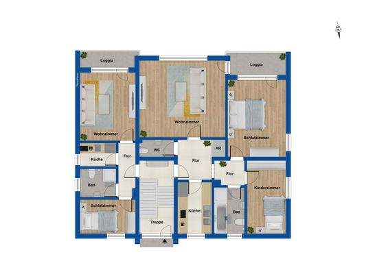 Grundriss Erdgeschoss