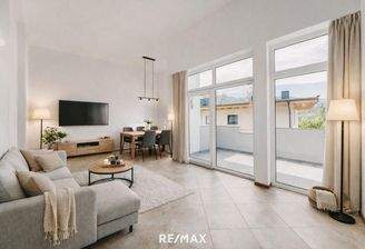 Visualisierung Wohn- und Essbereich