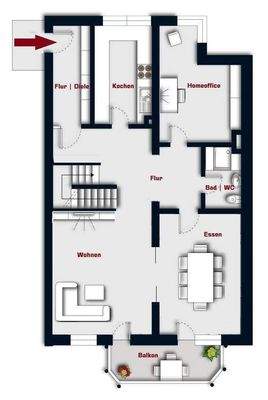 Grundriss | 4. Obergeschoss