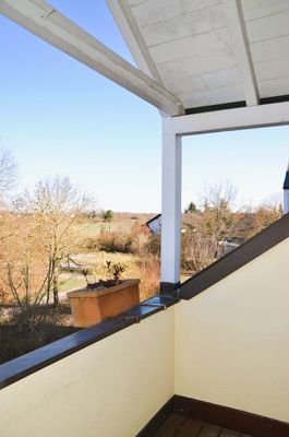 Balkon mit Aussicht