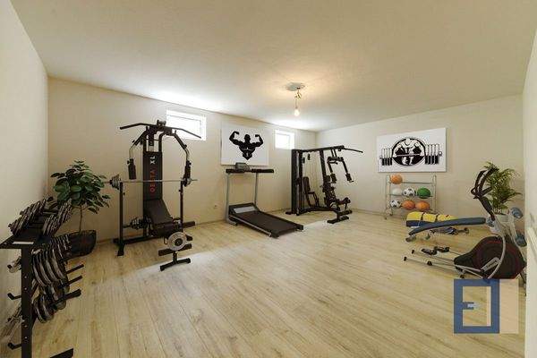 Fitnessraum BEISPIEL