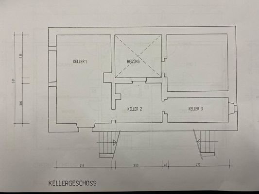 Grundriss Kellergeschoss