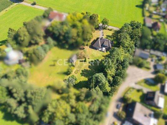 Grundstück gesamt - Luftaufnahme