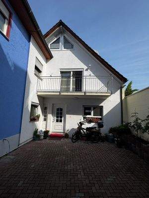 Vordersicht Einfamilienhaus 