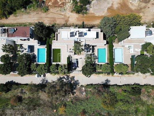 Furnished Triplex Villa with Pool in Kadriye Antalya