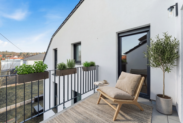 Balkon - Visualisierung