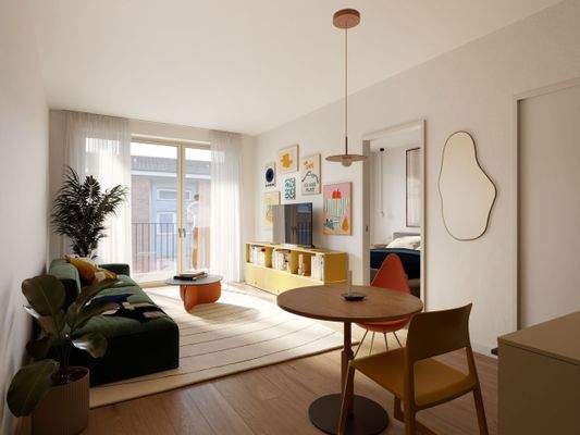 Wohnzimmer Apartment Beispiel