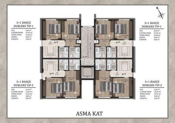 Apartments in a Complex with a Pool Near Airport in Antalya