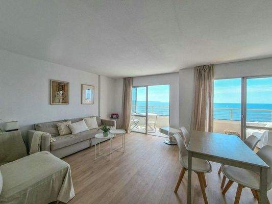 Mietwohnung mit direktem Meerzugang in San Agustin, Mallorca