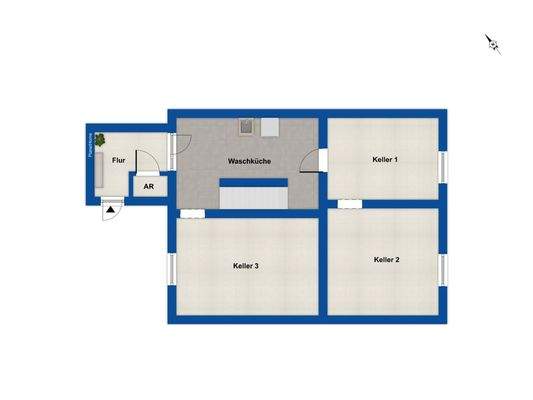 Grundriss Kellergeschoss